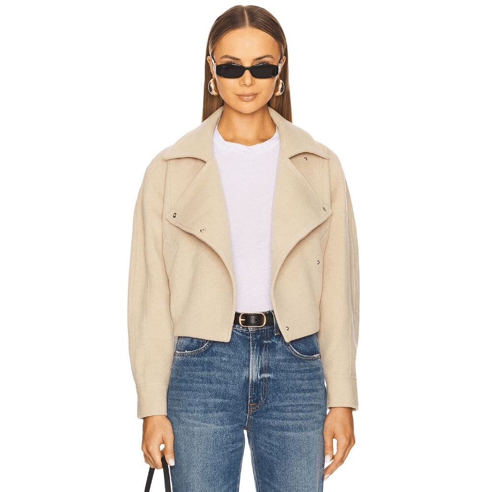IRO Syana Jacket In Light Carmel Size IT 34 / US 2 $550